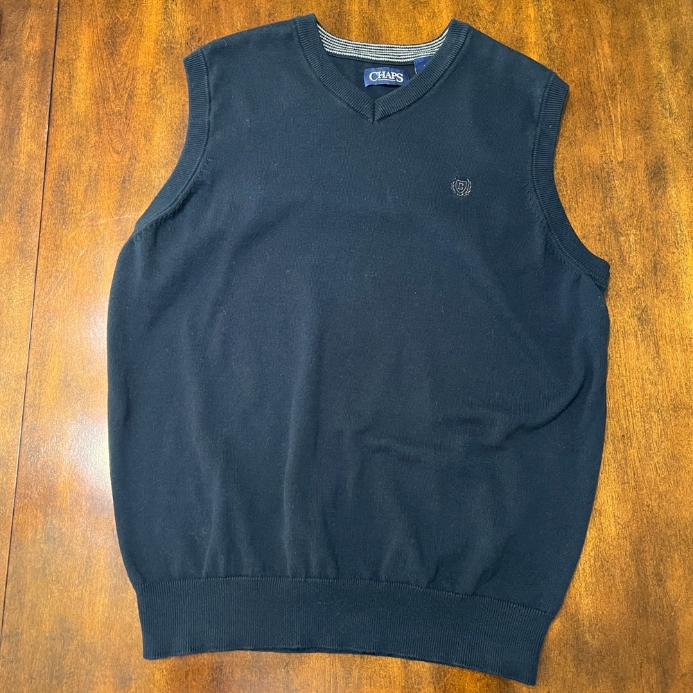 Chaps Medium Sweater-Vest